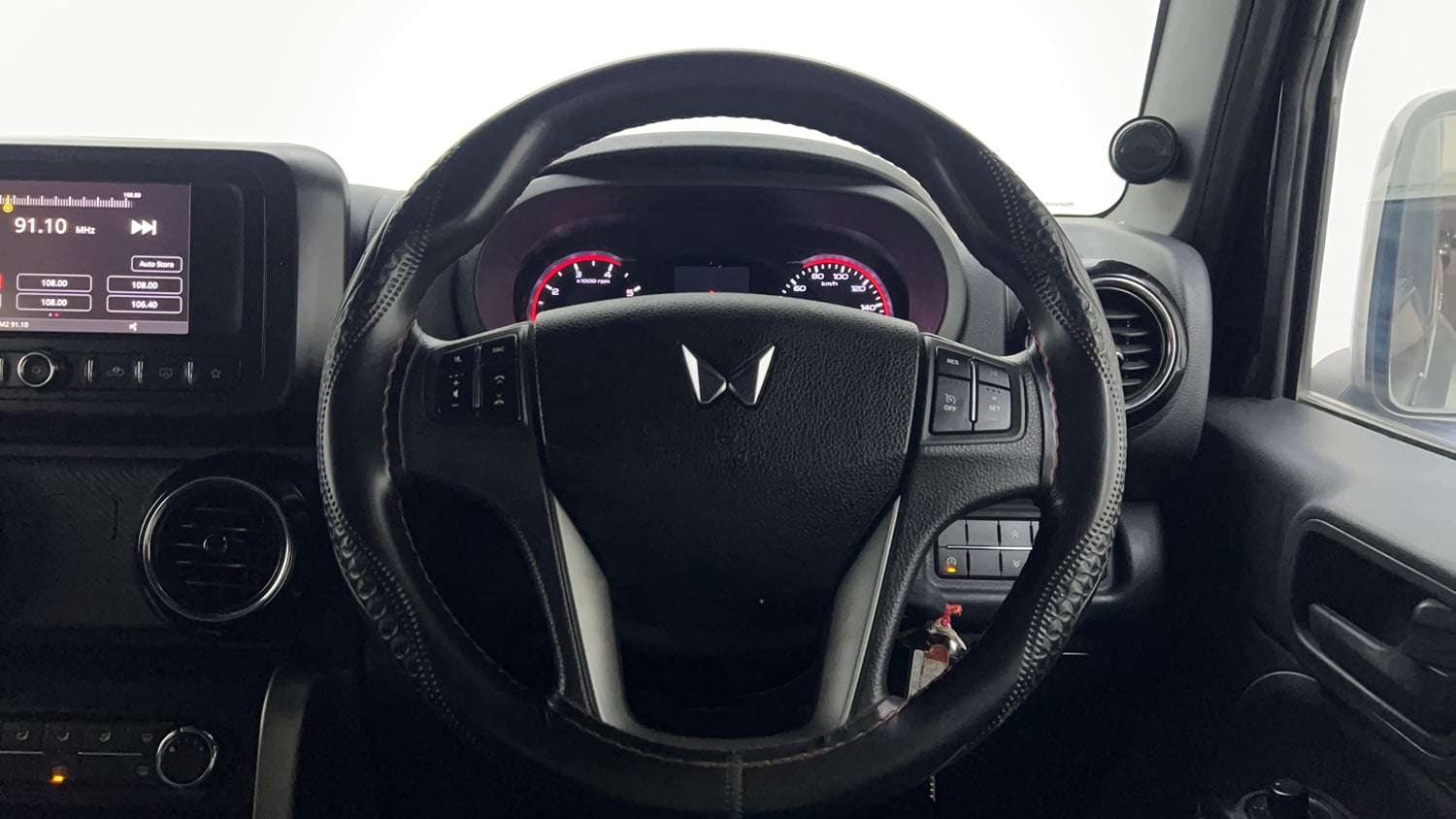 Used 2023 Mahindra Thar LX Hard Top Petrol AT 4WD Petrol Automatic interior STEERING VIEW