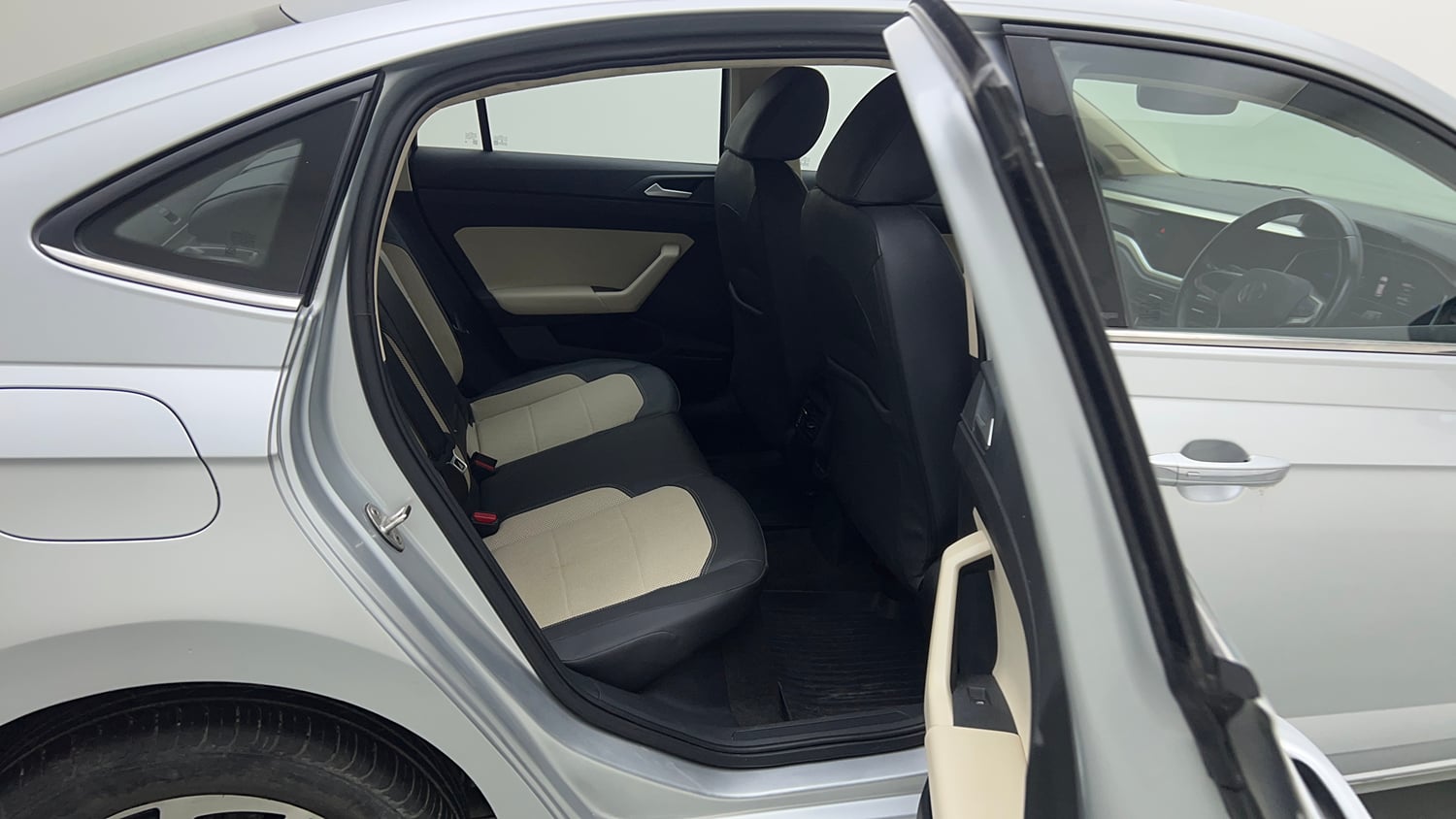 Used 2025 Volkswagen Virtus Topline 1.0 TSI AT Petrol Automatic interior RIGHT SIDE REAR DOOR CABIN VIEW