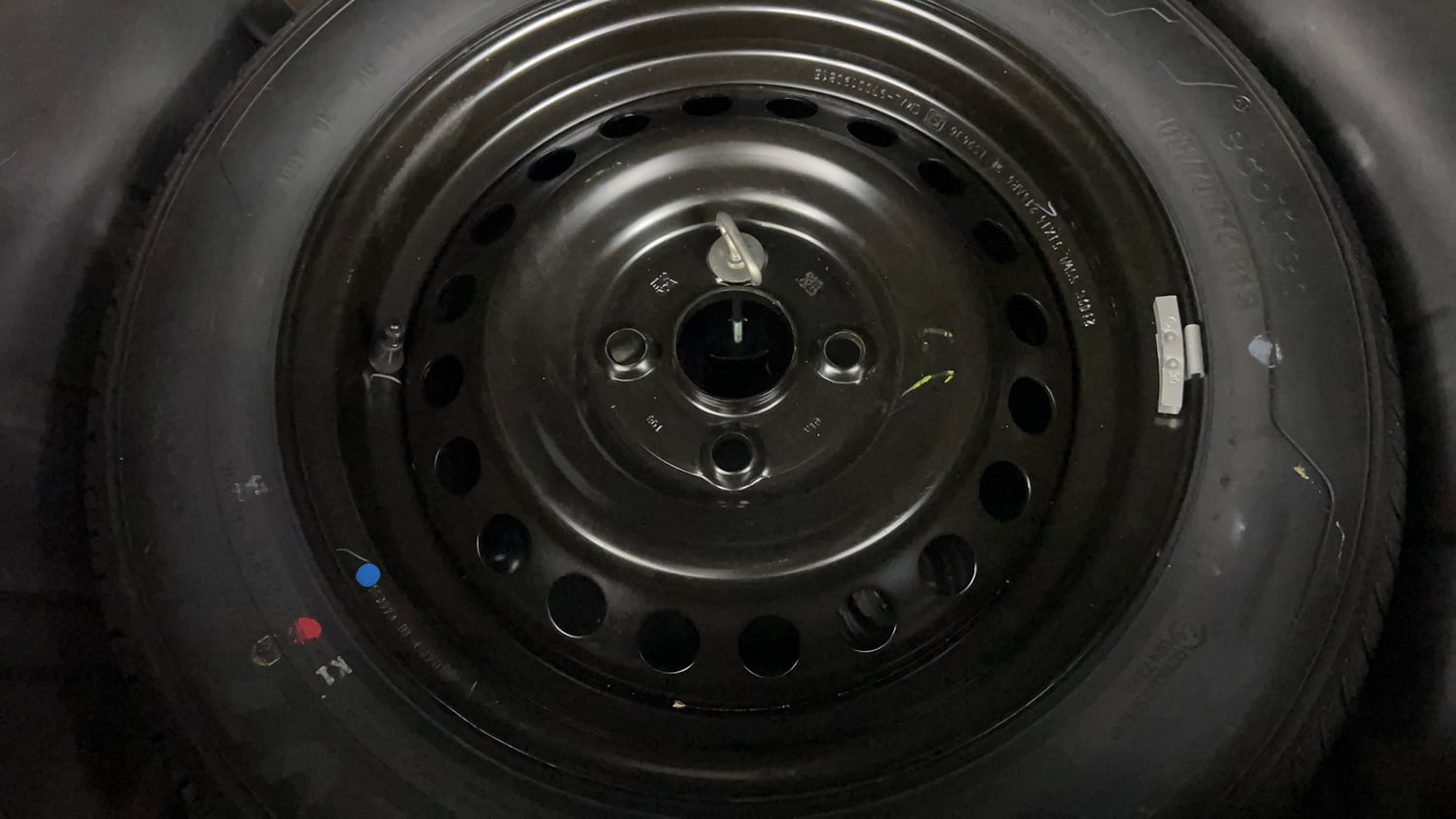 Used 2024 Maruti Suzuki S-Presso Vxi Plus Petrol Manual tyres SPARE TYRE VIEW