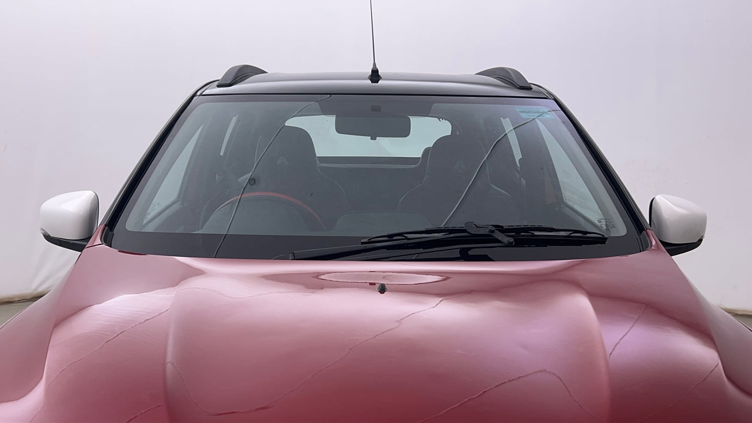 Used 2024 Renault Kwid CLIMBER 1.0 MT Petrol Manual exterior FRONT WINDSHIELD VIEW