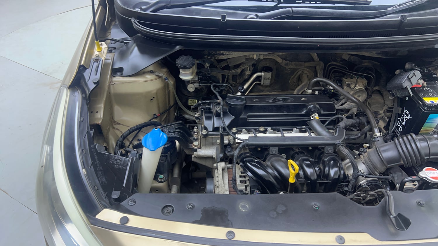 Used 2015 Hyundai Elite i20 Asta 1.2 Petrol Manual engine ENGINE RIGHT SIDE VIEW