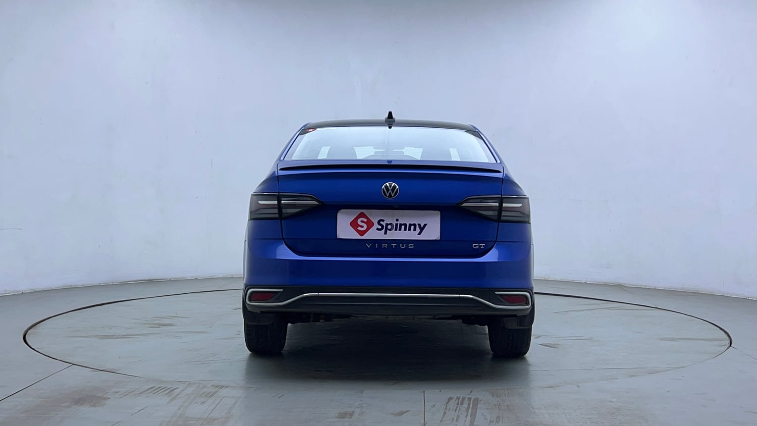 Used 2023 Volkswagen Virtus GT Plus 1.5 TSI EVO DSG Petrol Automatic exterior BACK VIEW