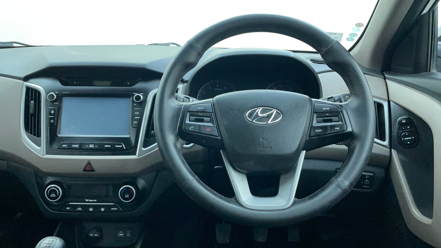 Used 2017 Hyundai Creta 1.6 SX Plus Petrol Petrol Manual interior STEERING VIEW
