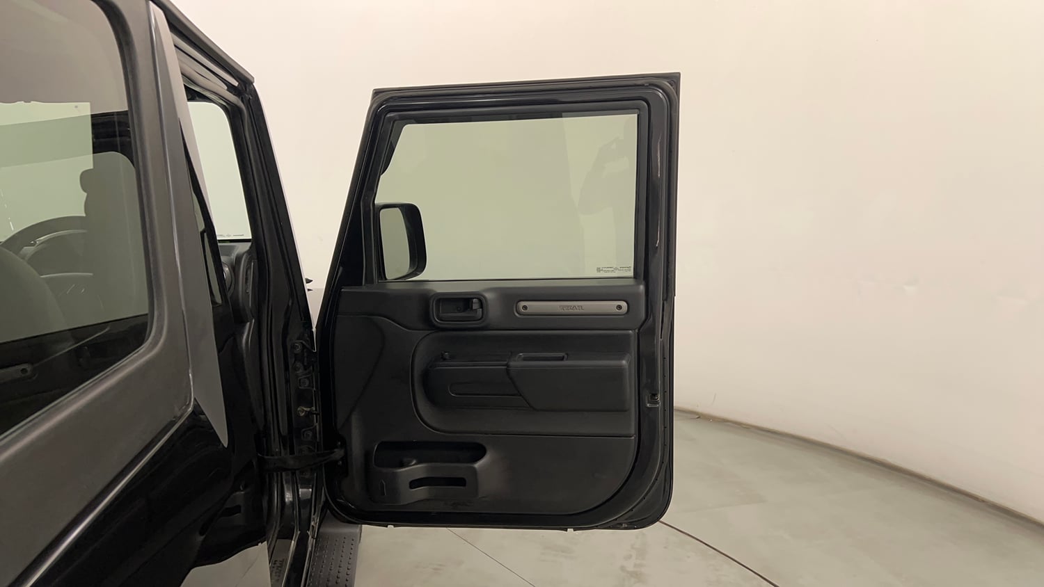 Used 2021 mahindra Thar LX Hard Top Diesel AT 4WD Diesel Automatic interior RIGHT FRONT DOOR OPEN VIEW