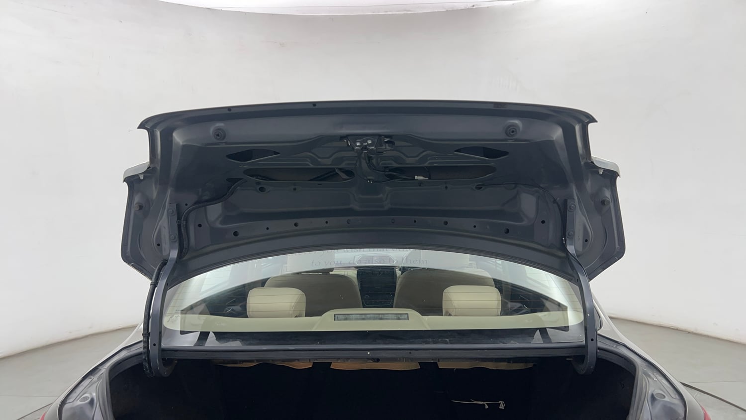 Used 2018 Maruti Suzuki Dzire ZXi Petrol Manual interior DICKY DOOR OPEN VIEW