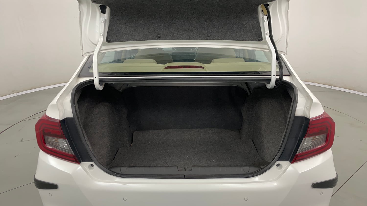 Used 2023 Honda Amaze VX 1.2 Petrol CVT Petrol Automatic interior DICKY INSIDE VIEW