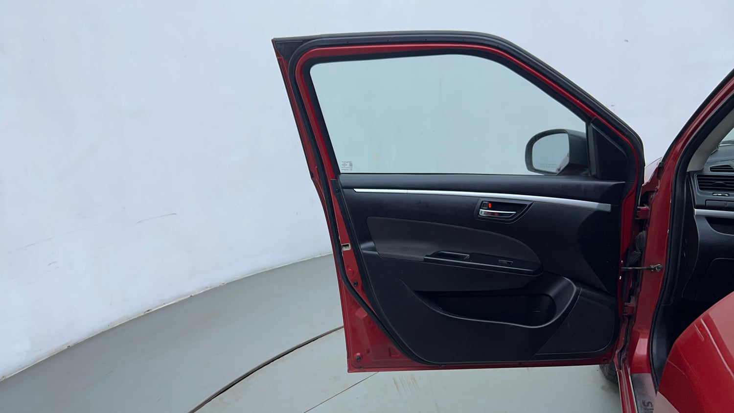 Used 2012 Maruti Suzuki Swift VXi Petrol Manual interior LEFT FRONT DOOR OPEN VIEW