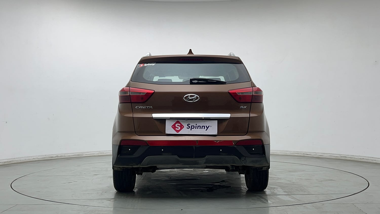 Used 2017 Hyundai Creta SX Plus 1.6  Petrol Petrol Manual exterior BACK VIEW