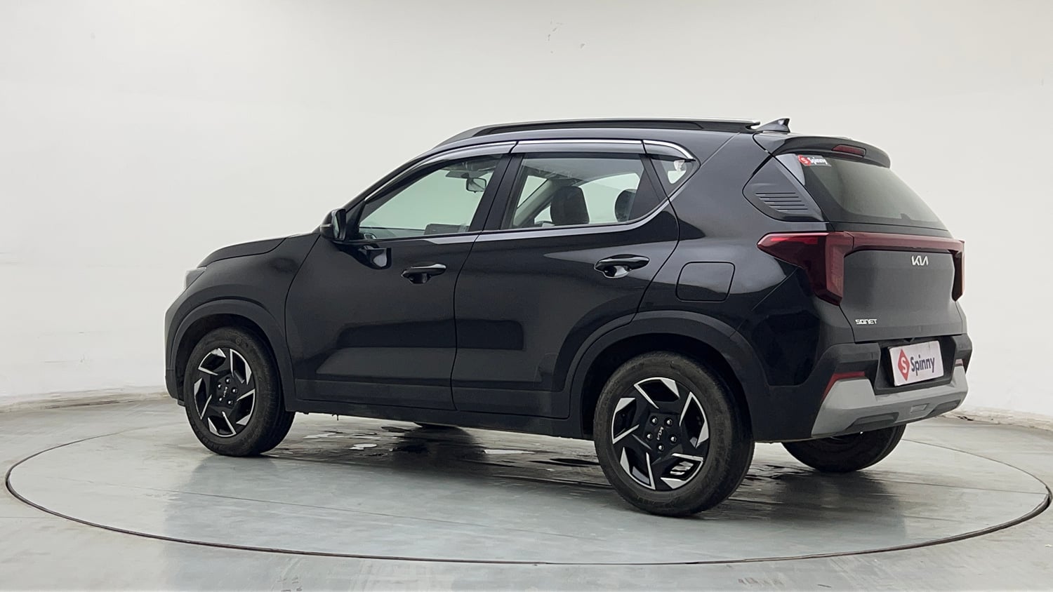 Used 2024 Kia Sonet HTK Plus 1.2 Petrol MT Petrol Manual exterior LEFT REAR CORNER VIEW
