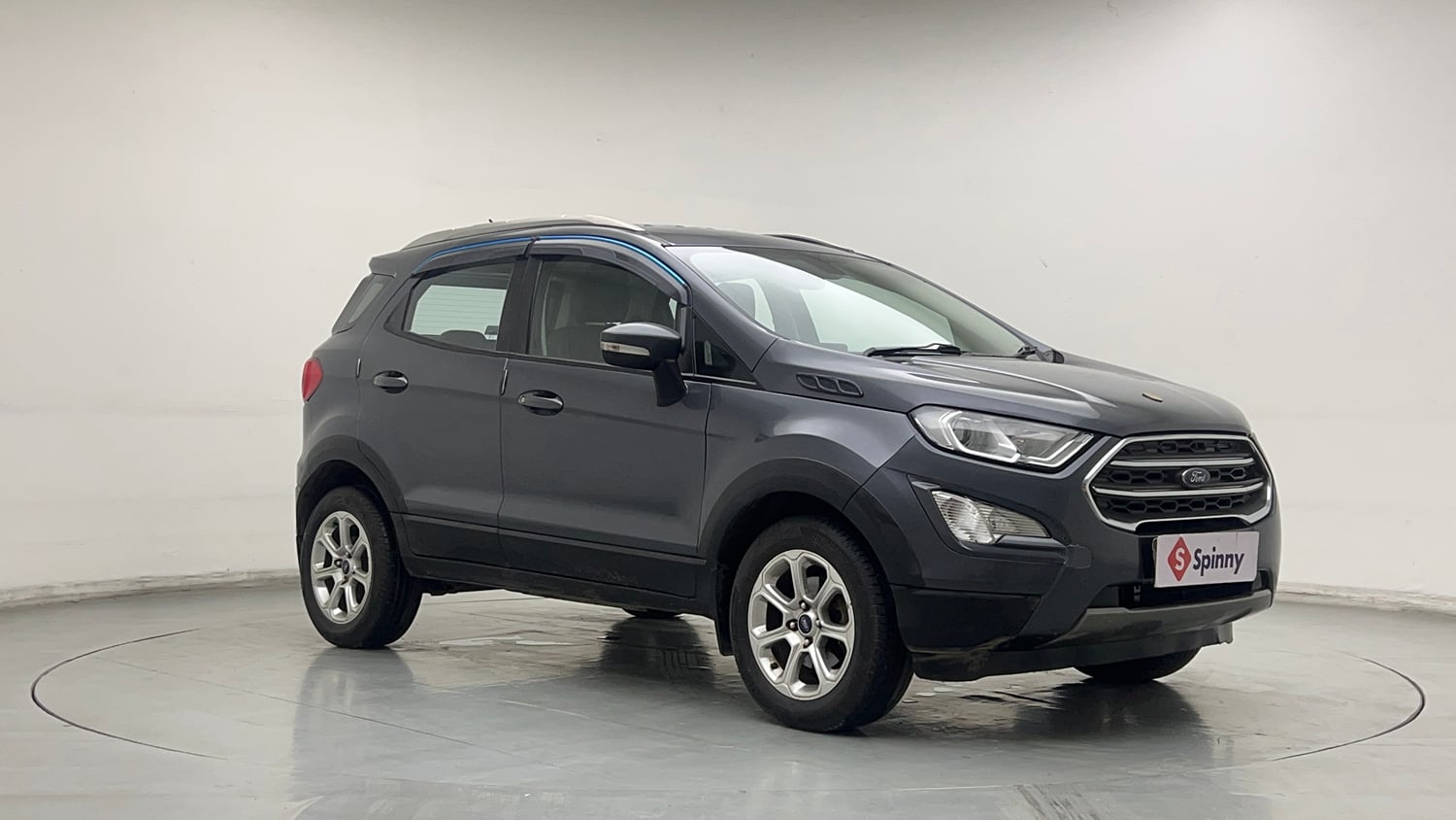 Used 2019 Ford EcoSport Titanium + 1.5L Ti-VCT AT Petrol Automatic exterior RIGHT FRONT CORNER VIEW