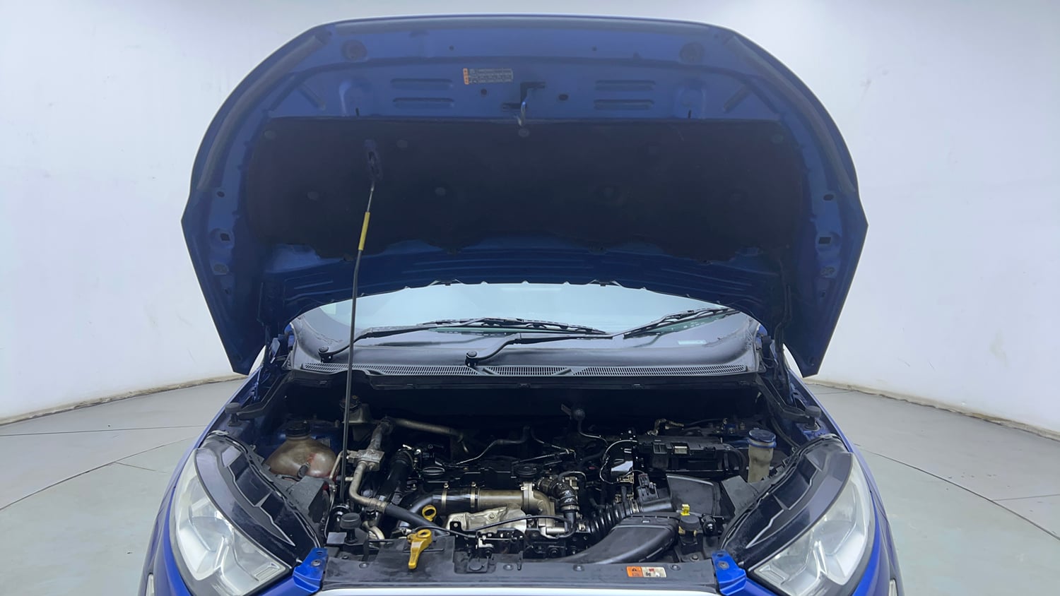 Used 2018 Ford EcoSport Trend + 1.5L TDCi Diesel Manual engine ENGINE & BONNET OPEN FRONT VIEW