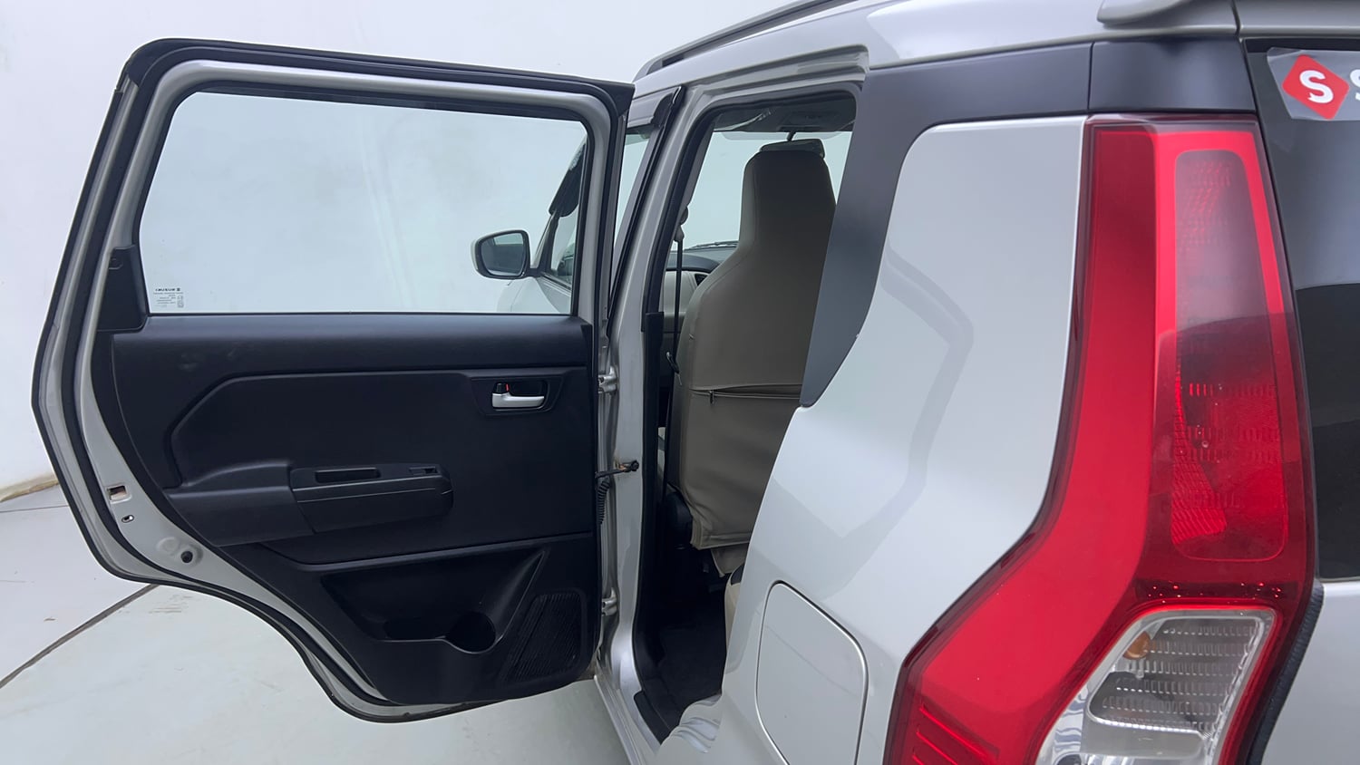 Used 2024 Maruti Suzuki Wagon R ZXI 1.2 Petrol Manual interior LEFT REAR DOOR OPEN VIEW