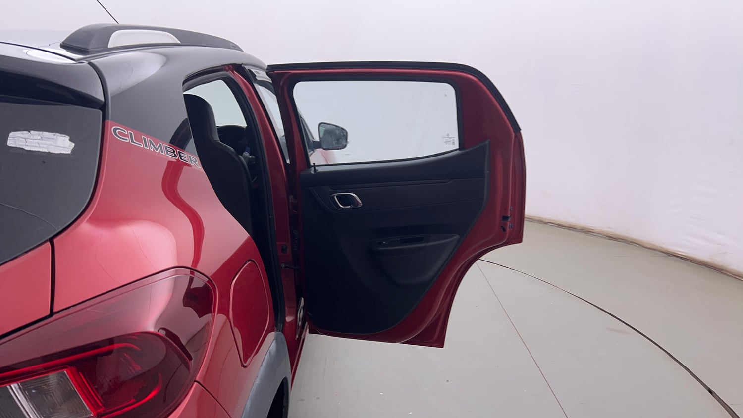 Used 2024 Renault Kwid CLIMBER 1.0 MT Petrol Manual interior RIGHT REAR DOOR OPEN VIEW