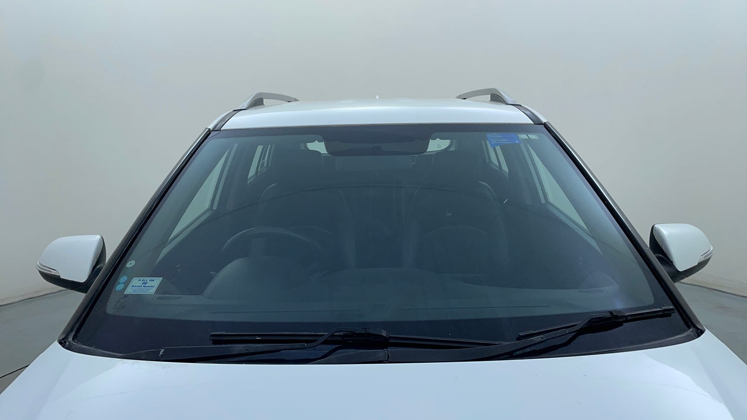 Used 2017 Hyundai Creta 1.6 SX Plus Petrol Petrol Manual exterior FRONT WINDSHIELD VIEW