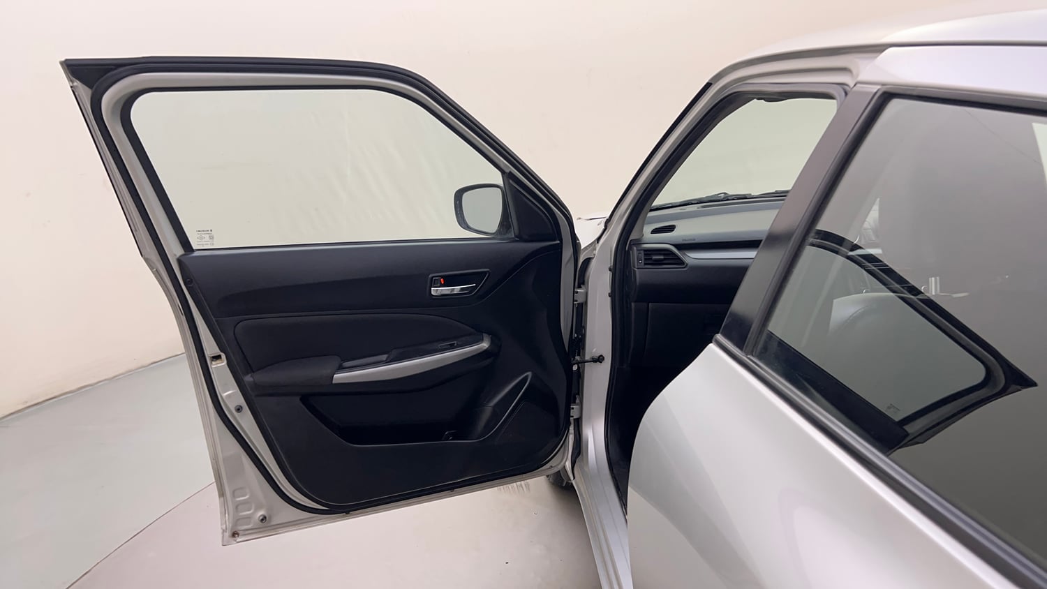 Used 2019 Maruti Suzuki Swift ZXi AMT Petrol Automatic interior LEFT FRONT DOOR OPEN VIEW