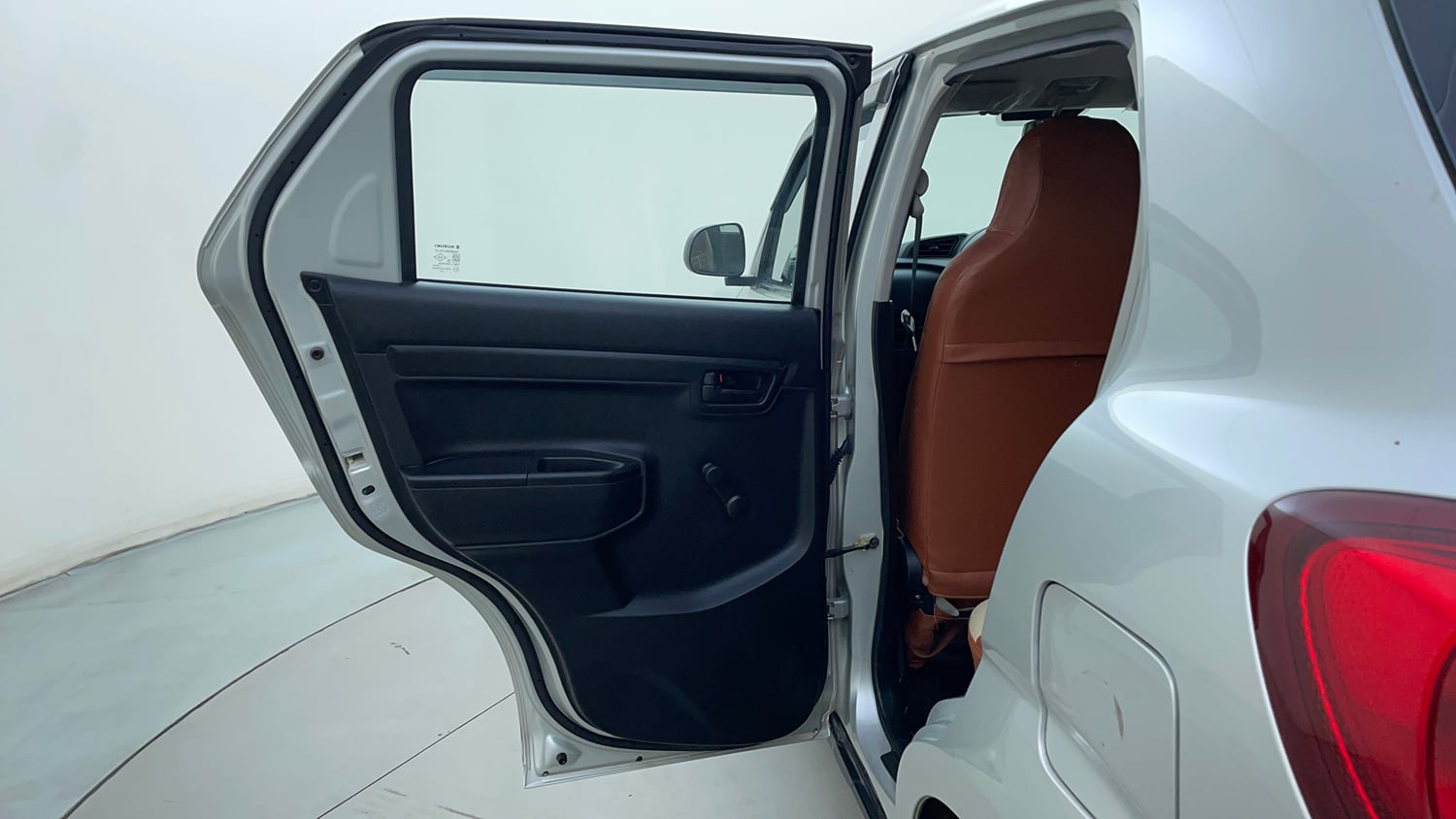 Used 2022 Maruti Suzuki S-Presso VXi (O) AMT Petrol Automatic interior LEFT REAR DOOR OPEN VIEW