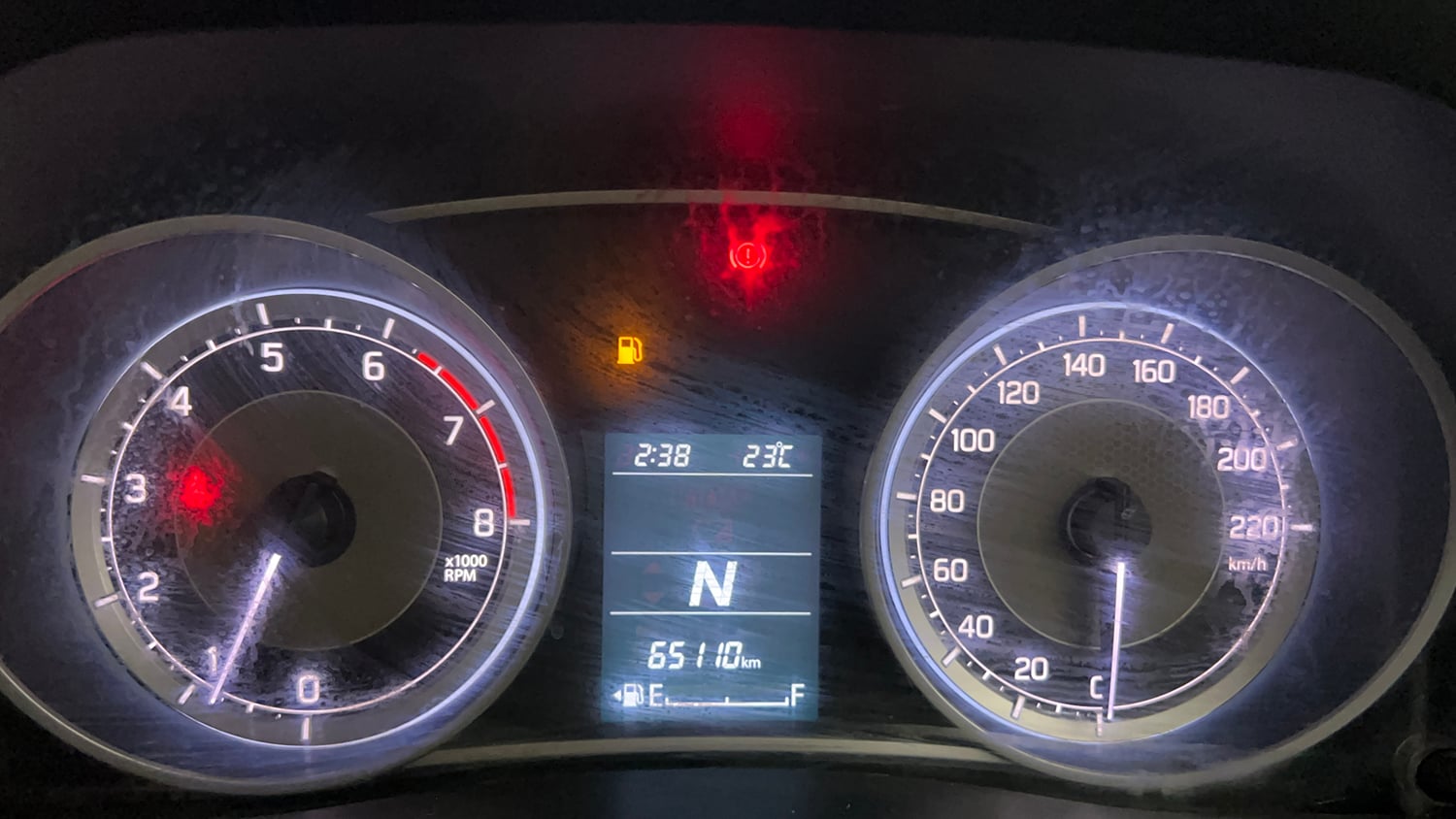 Used 2017 Maruti Suzuki Dzire ZXi AMT Petrol Automatic interior CLUSTERMETER VIEW