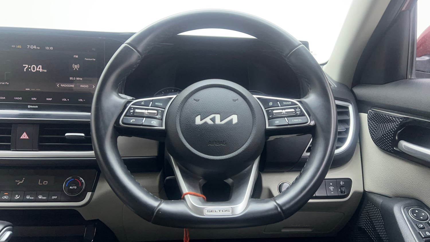Used 2022 kia Seltos HTX 1.5 IVT Petrol Automatic interior STEERING VIEW