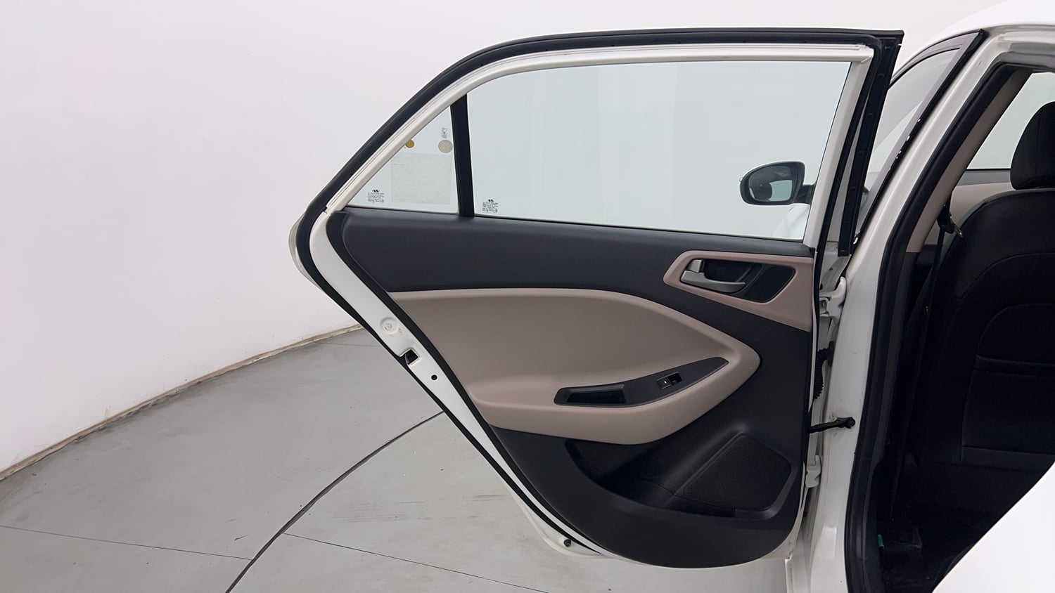 Used 2018 Hyundai Elite i20 Asta 1.2 Petrol Manual interior LEFT REAR DOOR OPEN VIEW