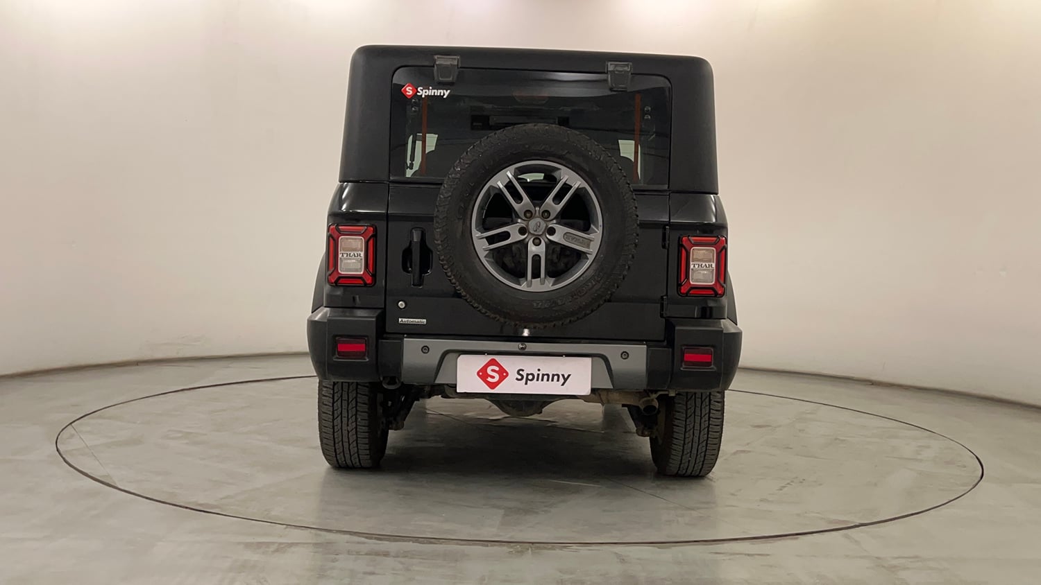 Used 2021 mahindra Thar LX Hard Top Diesel AT 4WD Diesel Automatic exterior BACK VIEW