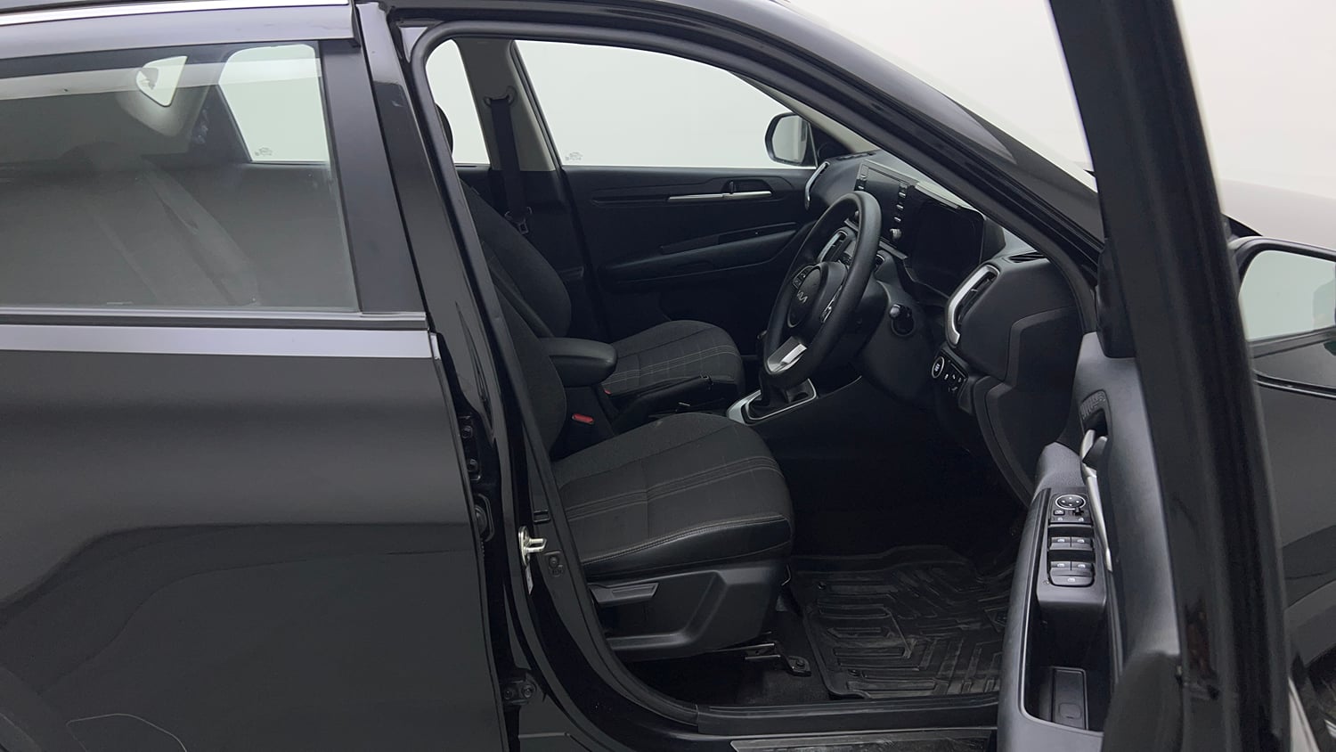 Used 2024 Kia Sonet HTK Plus 1.2 Petrol MT Petrol Manual interior RIGHT SIDE FRONT DOOR CABIN VIEW