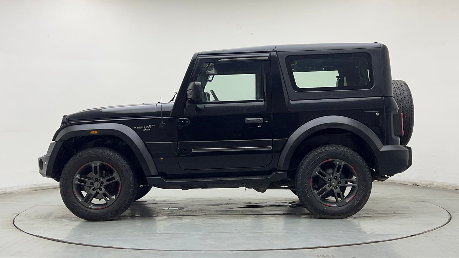 Used 2023 Mahindra Thar LX Hard Top Petrol AT 4WD Petrol Automatic exterior LEFT SIDE VIEW