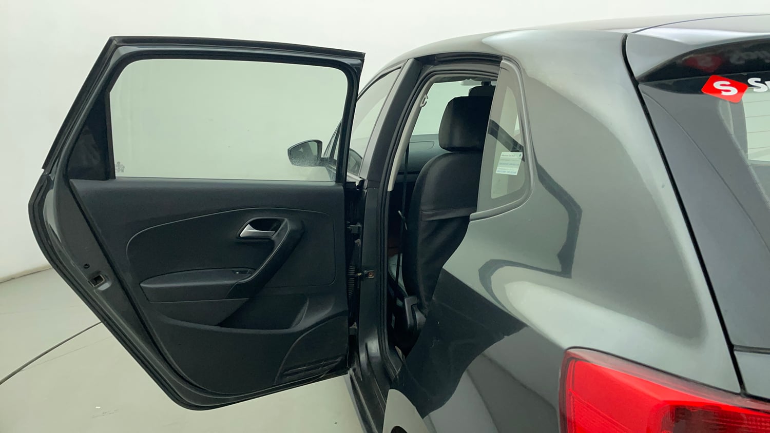 Used 2017 Volkswagen Polo Comfortline 1.2L (P) Petrol Manual interior LEFT REAR DOOR OPEN VIEW