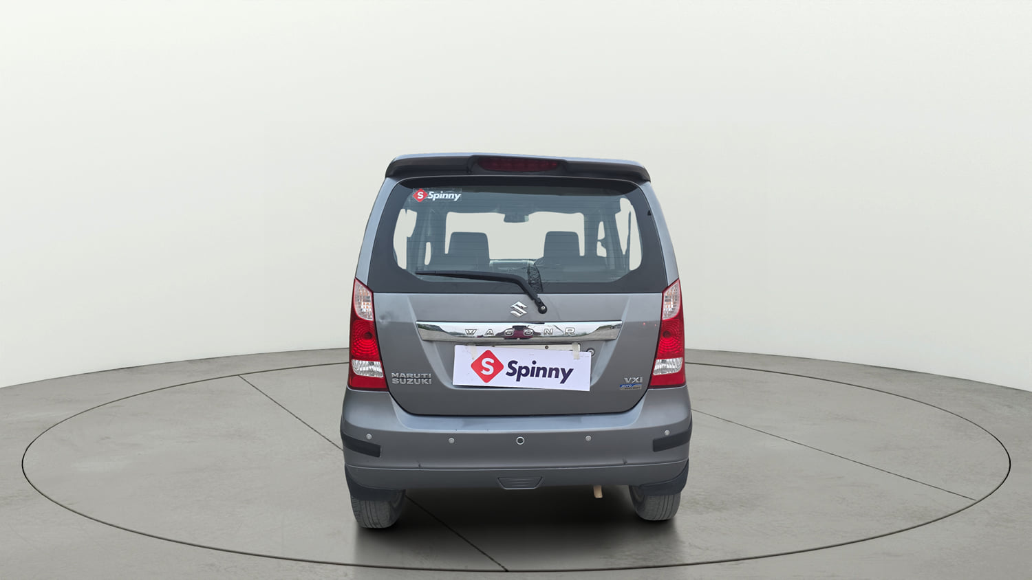 Used 2017 Maruti Suzuki Wagon R 1.0 VXI AMT Petrol Automatic exterior BACK VIEW