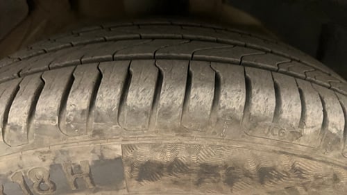 Used 2021 MG Motors Hector Sharp 1.5 Petrol Turbo DCT Petrol Automatic tyres RIGHT FRONT TYRE TREAD VIEW