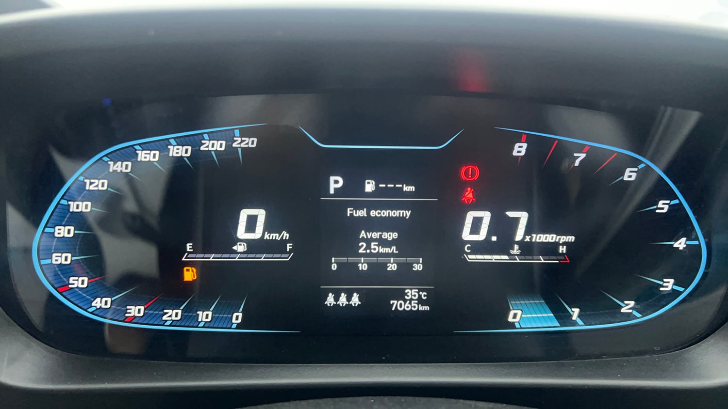 Used 2024 Hyundai i20 Sportz (O) 1.2 IVT Petrol Automatic interior CLUSTERMETER VIEW