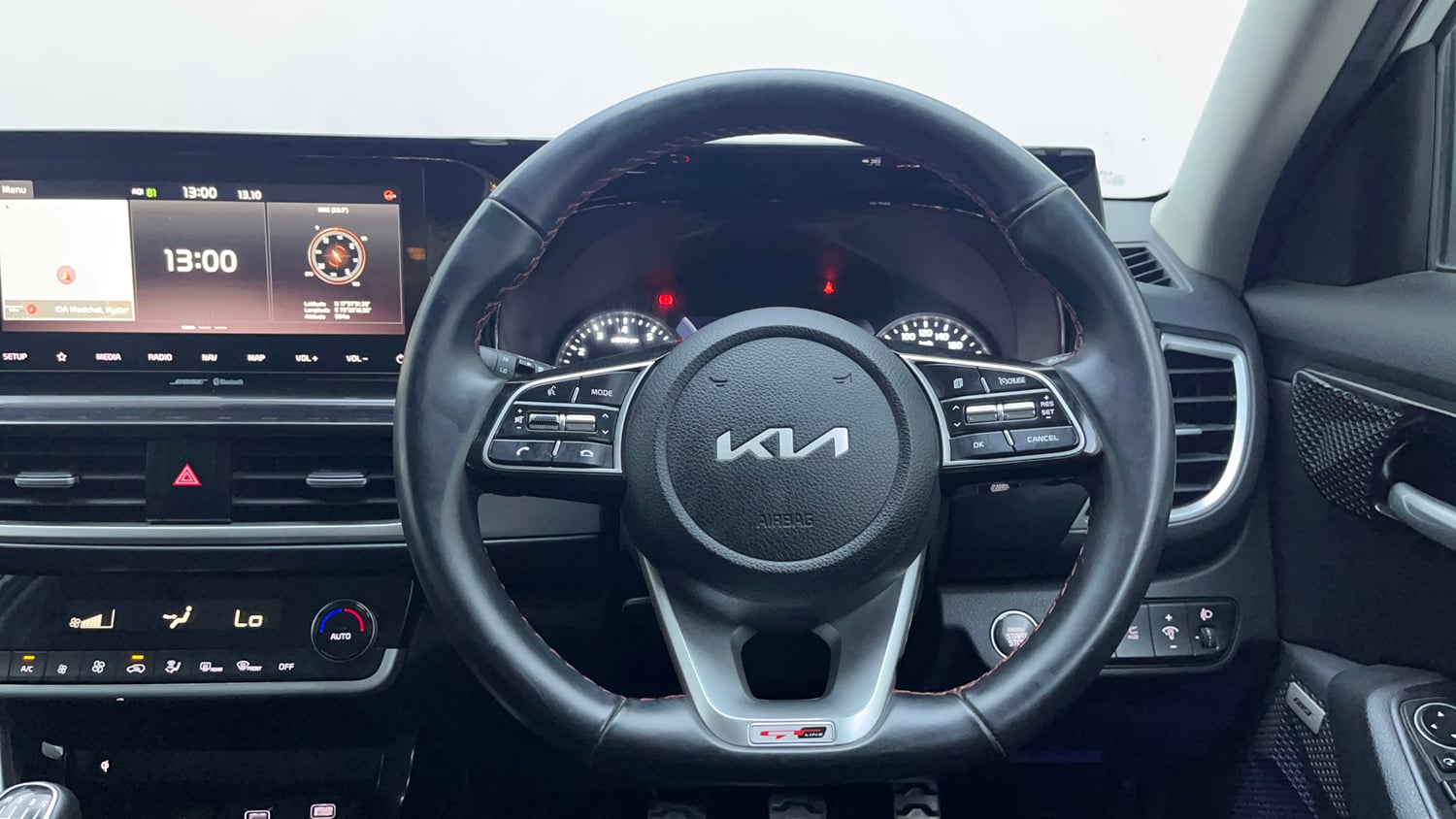 Used 2022 Kia Seltos GTX Plus 1.4 Petrol Manual interior STEERING VIEW