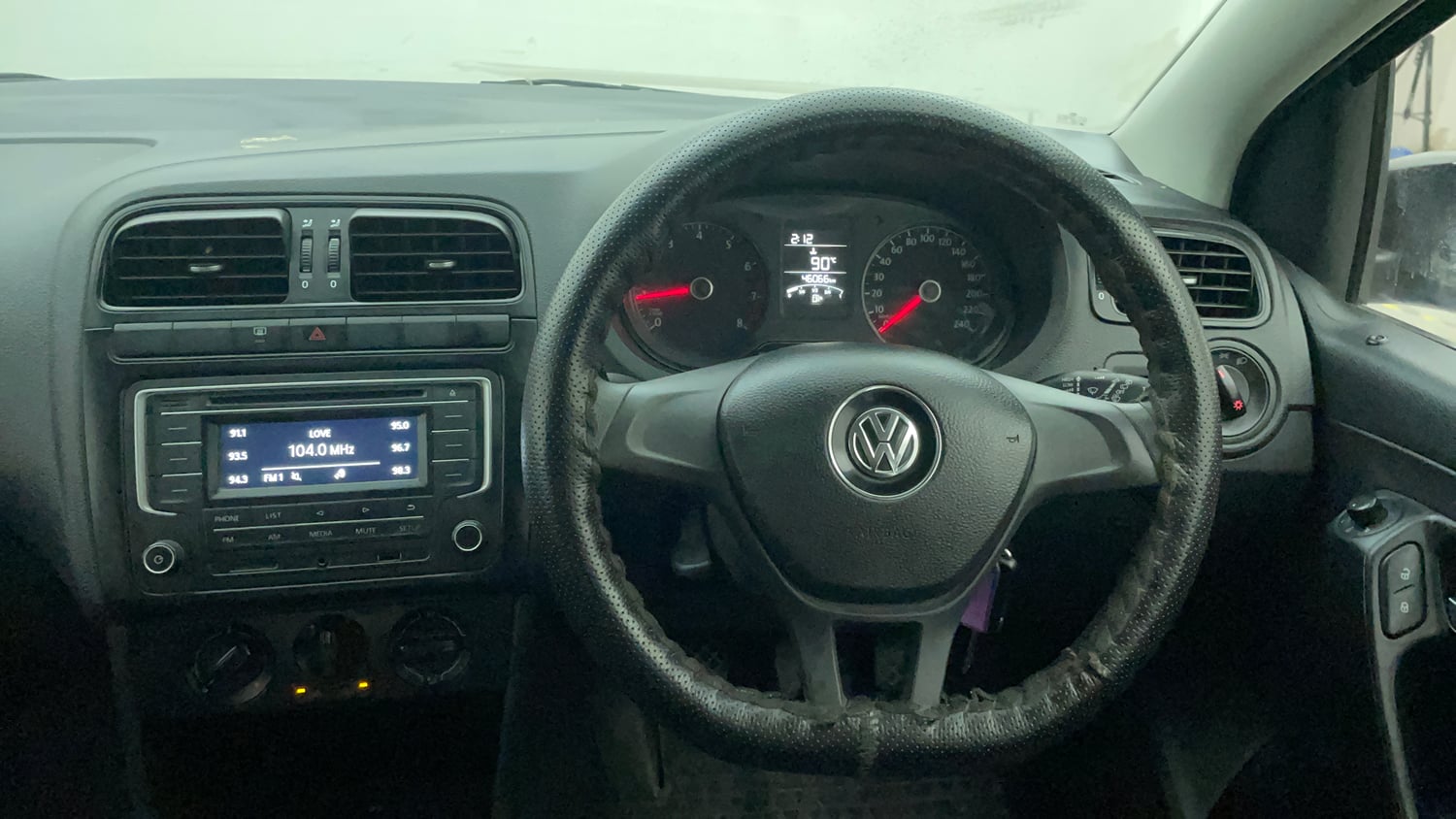 Used 2017 Volkswagen Polo Comfortline 1.2L (P) Petrol Manual interior STEERING VIEW