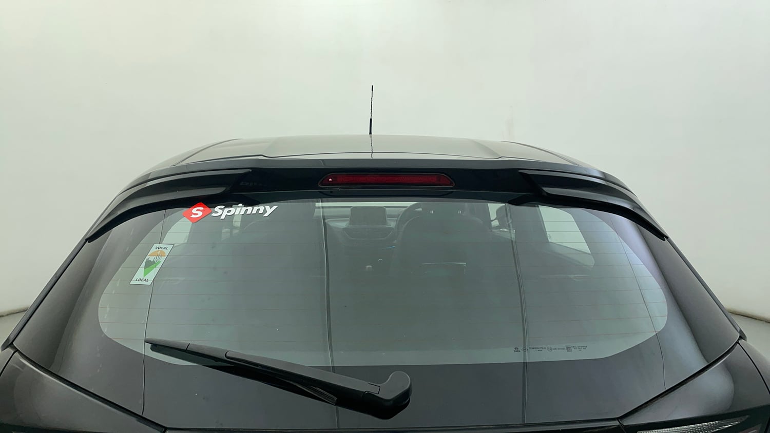 Used 2022 Tata Altroz XZ Plus Petrol Dark Edition Petrol Manual exterior BACK WINDSHIELD VIEW
