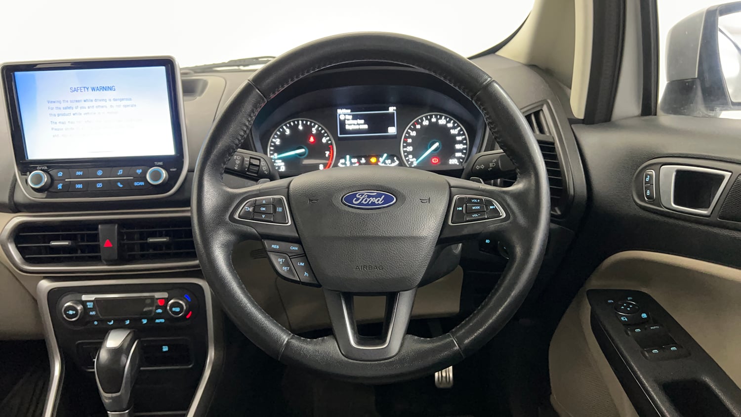 Used 2021 Ford EcoSport Titanium Plus 1.5L Ti-VCT AT Petrol Automatic interior STEERING VIEW