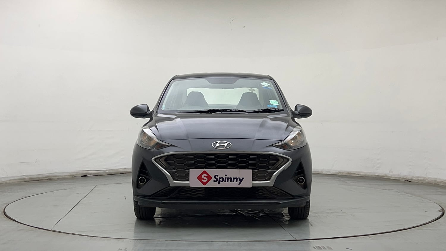 Used 2021 Hyundai Aura S 1.2 CNG Cng Manual exterior FRONT VIEW