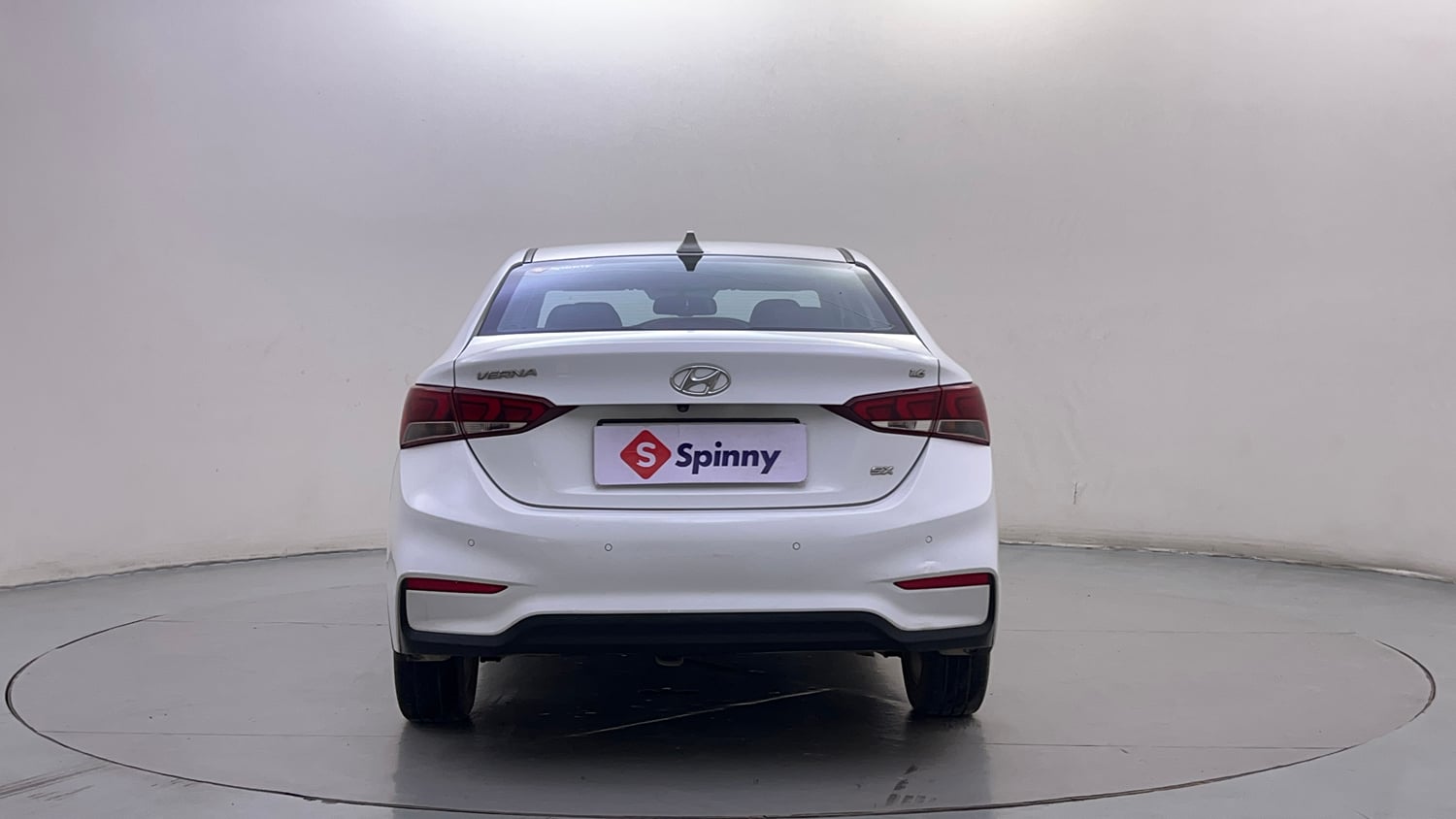 Used 2019 Hyundai Verna SX (O) 1.6 VTVT AT Petrol Automatic exterior BACK VIEW