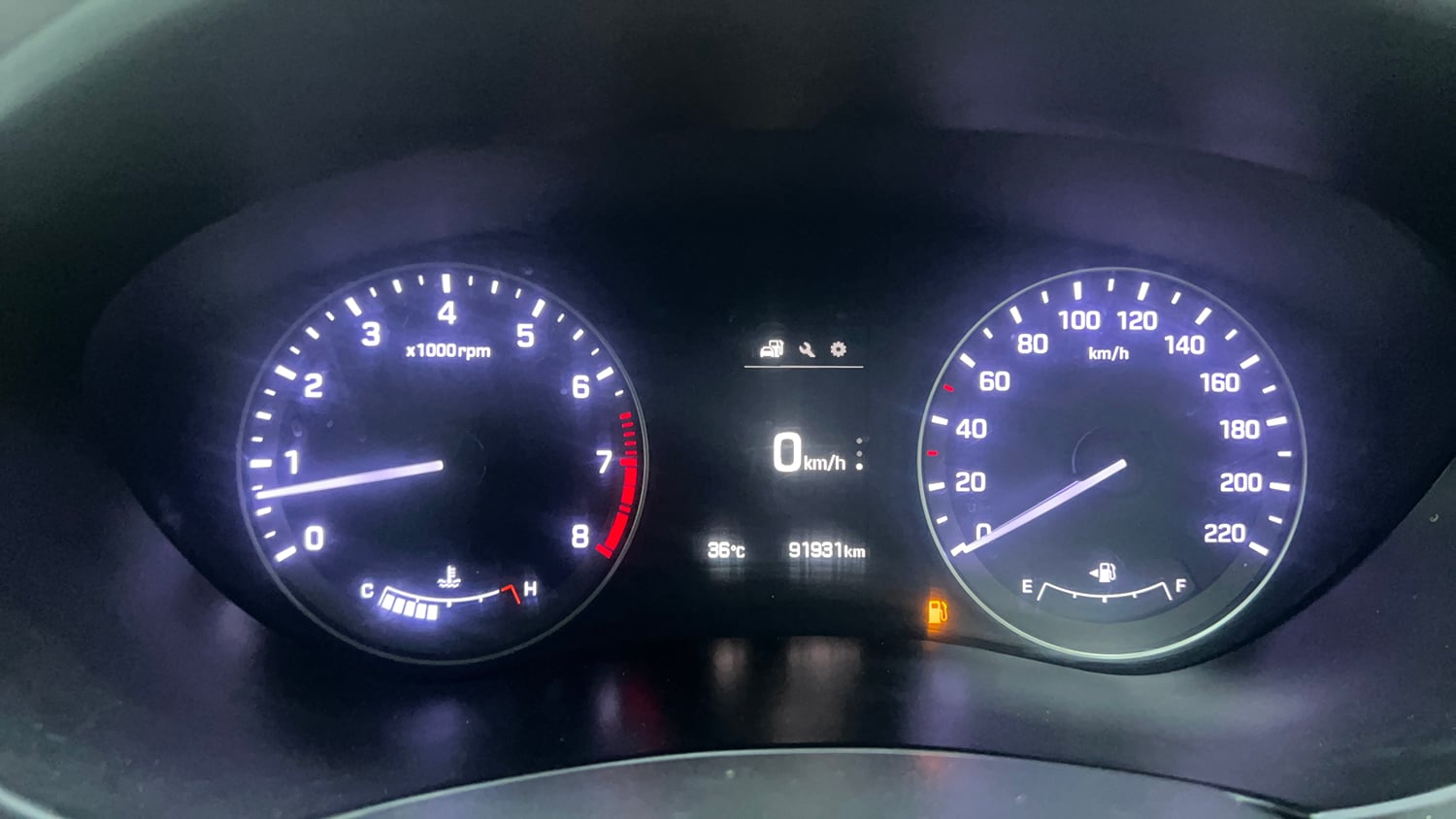Used 2015 Hyundai Elite i20 Asta 1.2 Petrol Manual interior CLUSTERMETER VIEW