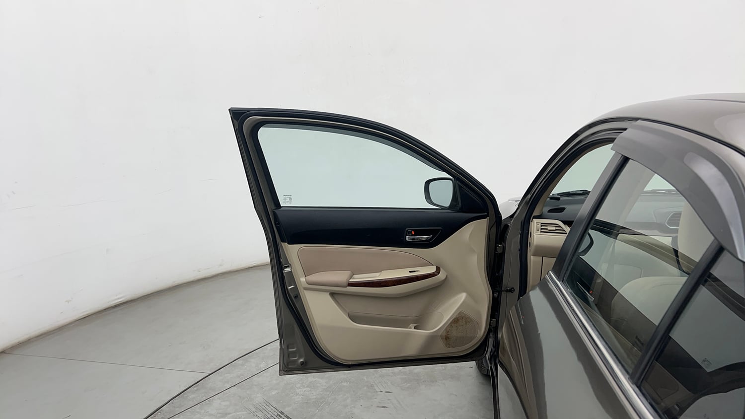 Used 2018 Maruti Suzuki Dzire ZXi Petrol Manual interior LEFT FRONT DOOR OPEN VIEW