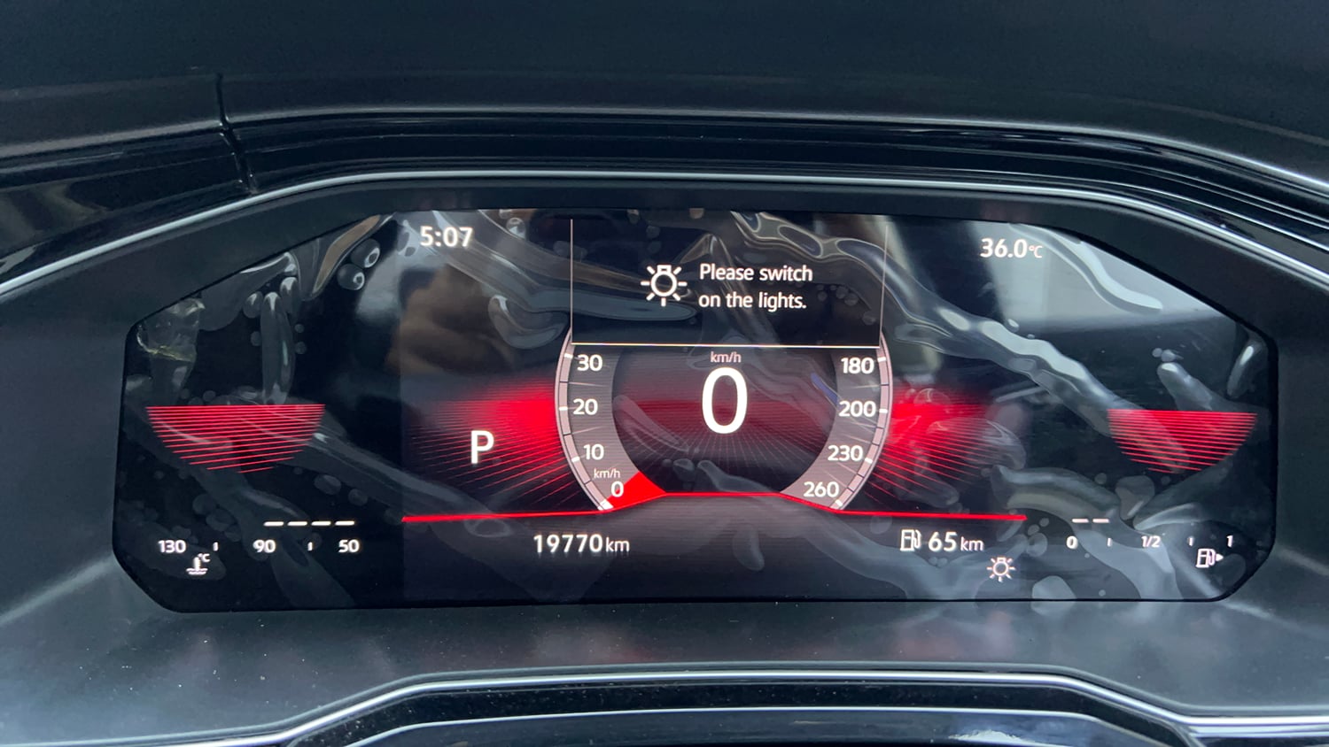 Used 2023 Volkswagen Virtus GT Plus 1.5 TSI EVO DSG Petrol Automatic interior CLUSTERMETER VIEW