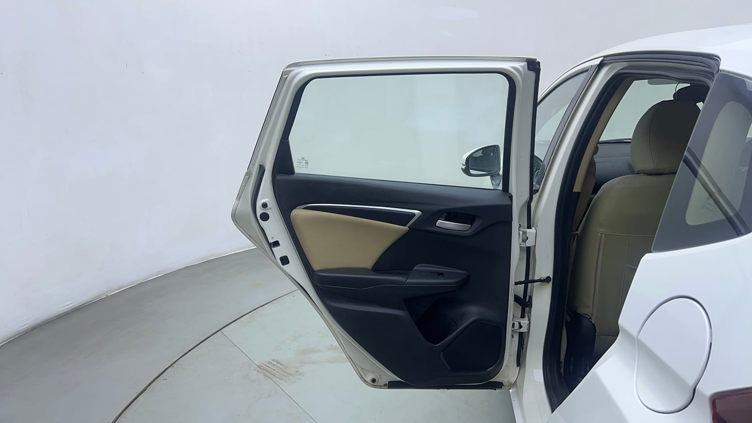 Used 2015 Honda Jazz V Petrol Petrol Manual interior LEFT REAR DOOR OPEN VIEW