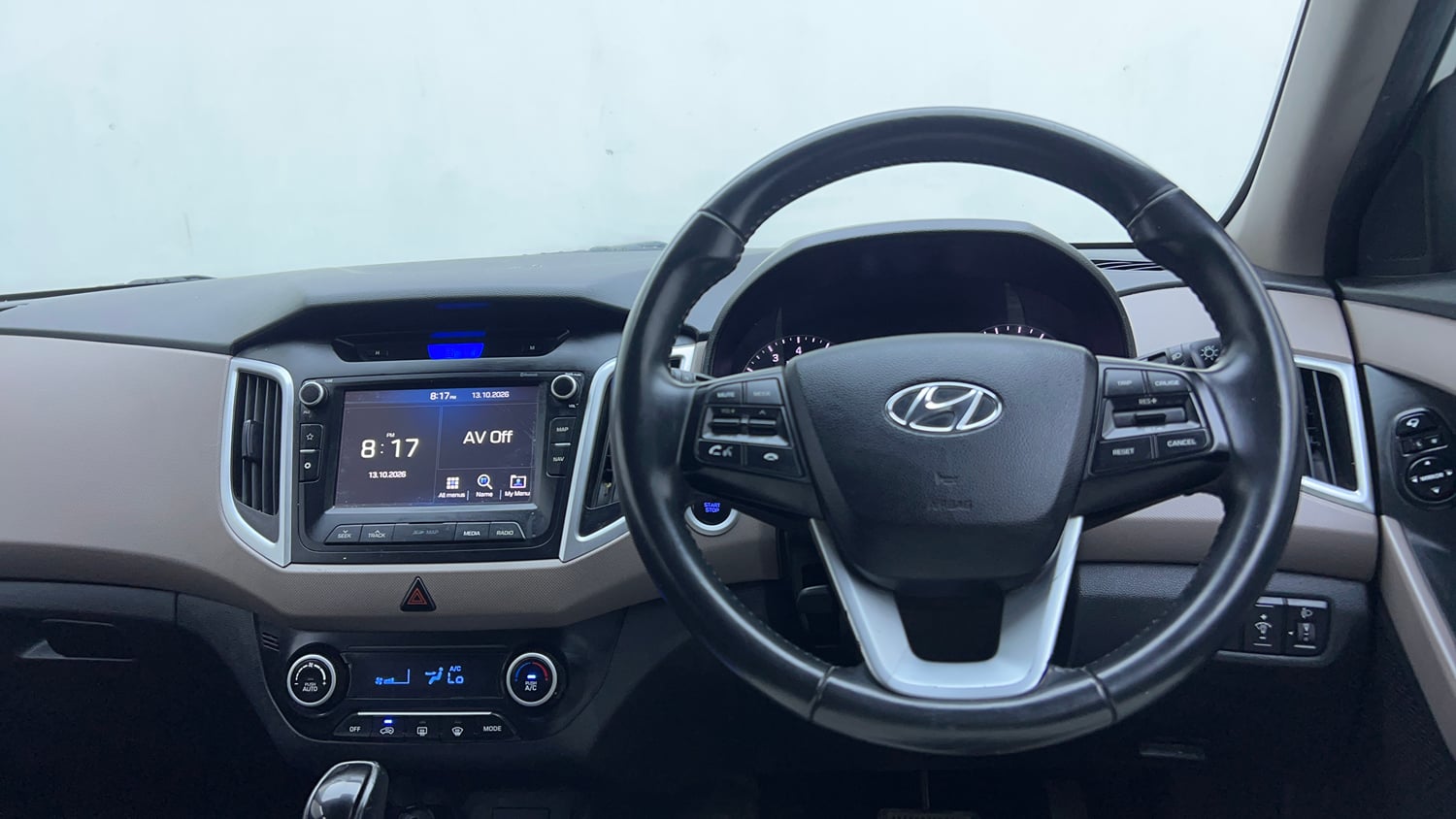 Used 2019 Hyundai Creta SX 1.6 AT Petrol Petrol Automatic interior STEERING VIEW
