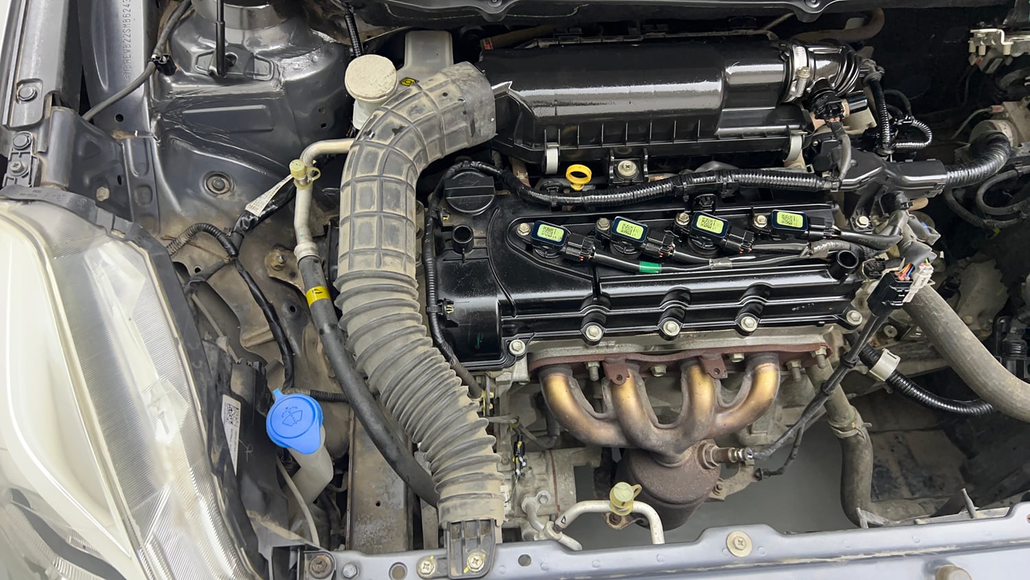 Used 2021 Maruti Suzuki Baleno Sigma Petrol Manual engine ENGINE RIGHT SIDE VIEW