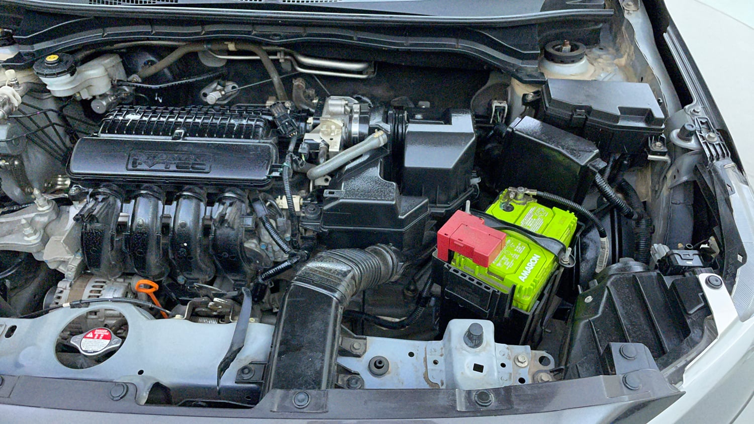 Used 2020 Honda Amaze 1.2 V MT Petrol Petrol Manual engine ENGINE LEFT SIDE VIEW