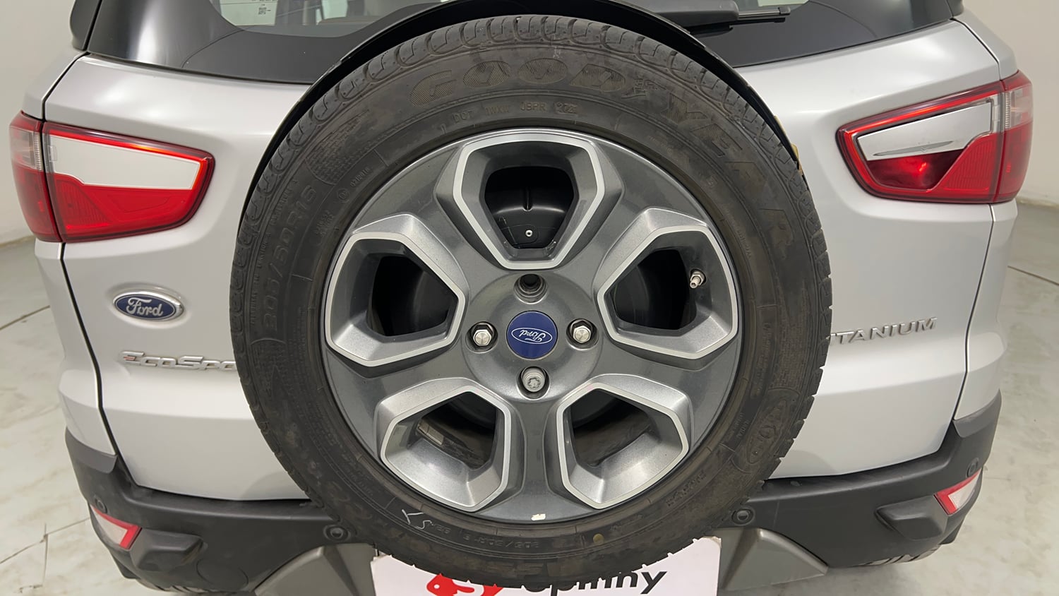 Used 2021 Ford EcoSport Titanium Plus 1.5L Ti-VCT AT Petrol Automatic tyres SPARE TYRE VIEW