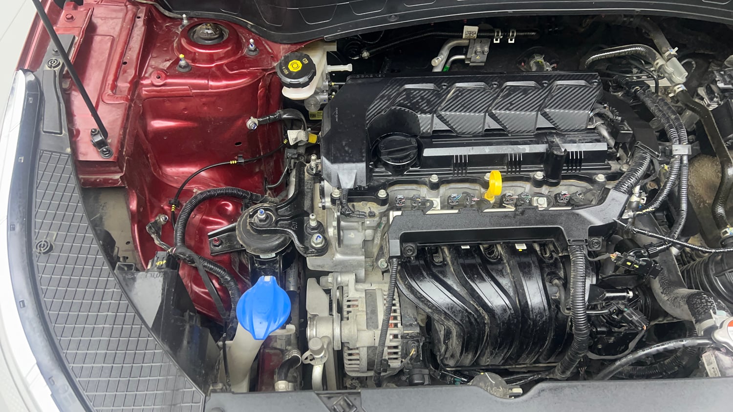 Used 2022 kia Seltos HTX 1.5 IVT Petrol Automatic engine ENGINE RIGHT SIDE VIEW