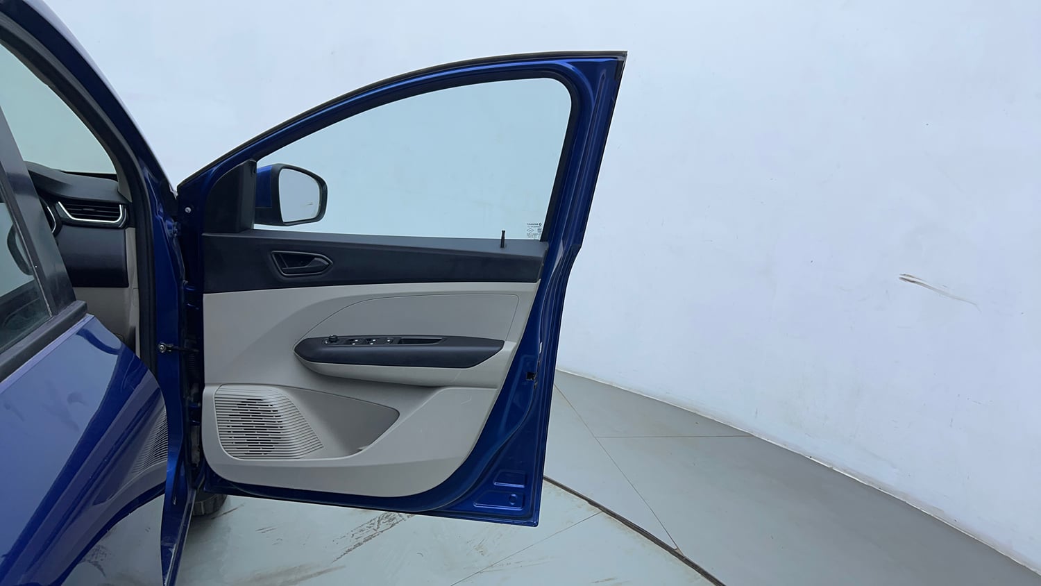 Used 2021 Renault Triber RXT Petrol Manual interior RIGHT FRONT DOOR OPEN VIEW