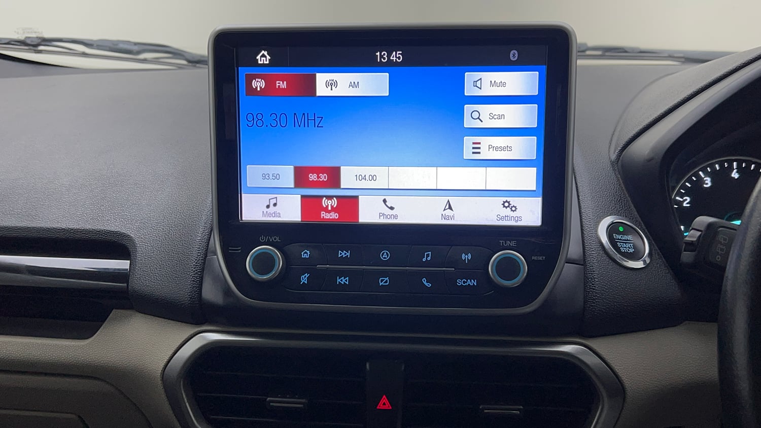 Used 2020 Ford EcoSport Titanium Plus 1.5L Ti-VCT AT Petrol Automatic top_features Integrated (in-dash) music system