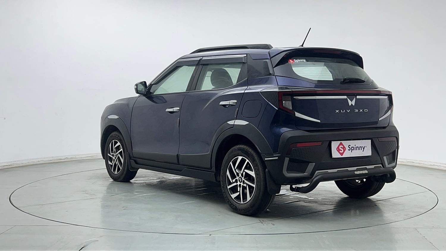 Used 2025 Mahindra XUV 3XO AX5 1.2 Petrol Petrol Manual exterior LEFT REAR CORNER VIEW