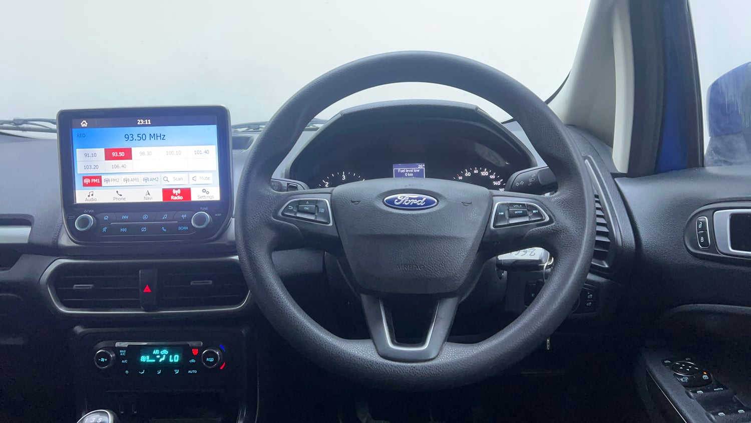 Used 2018 Ford EcoSport Trend + 1.5L TDCi Diesel Manual interior STEERING VIEW