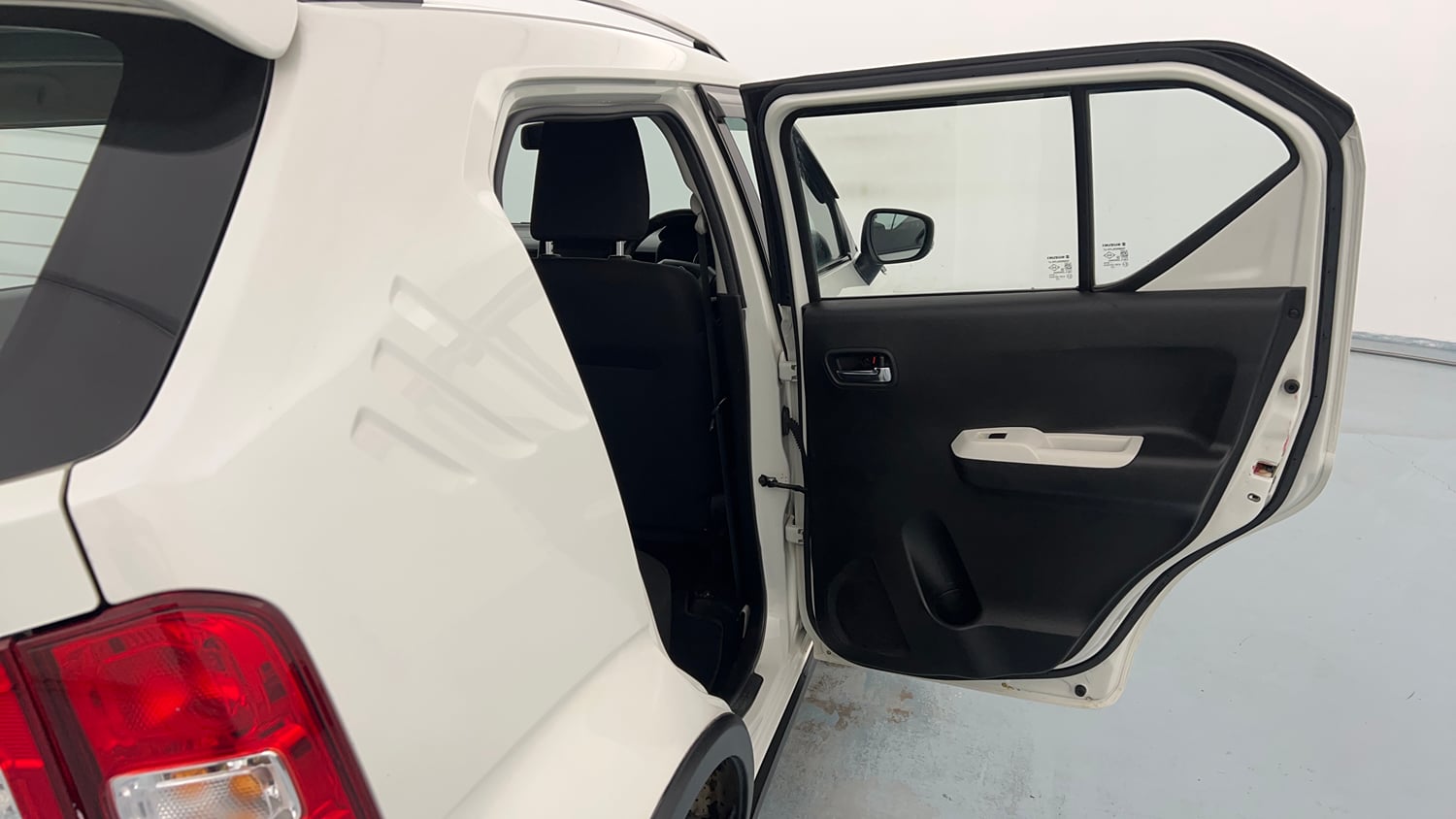 Used 2023 Maruti Suzuki Ignis Zeta 1.2 MT Petrol Manual interior RIGHT REAR DOOR OPEN VIEW